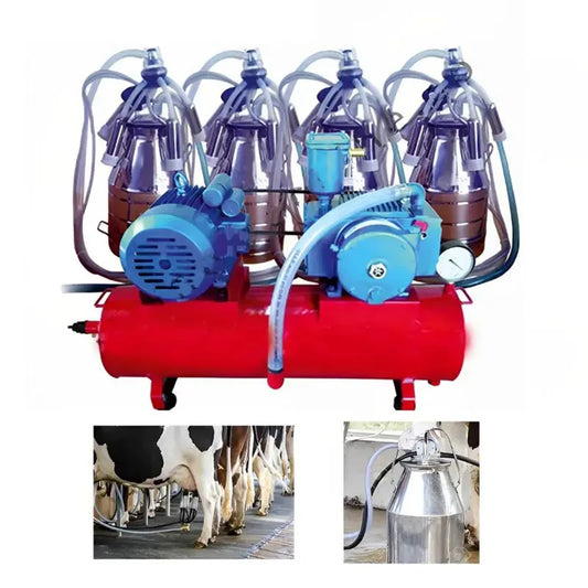 Milking Machine Four Bucket, 60 PPM and Productivity 25 cows/Hr at Best price