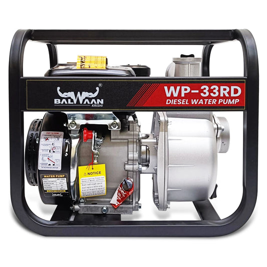 InWater Pumps  Balwaan WP-33RD 7HP Diesel Water Pump