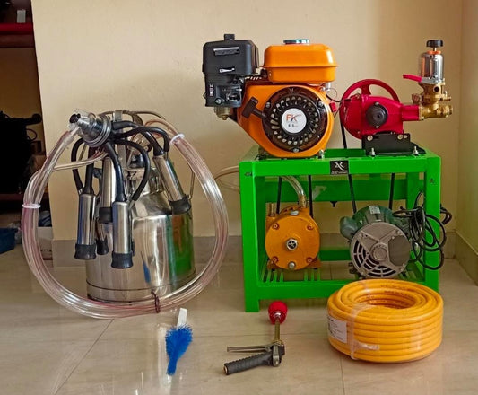ALL IN ONE MODEL MILKING MACHINE