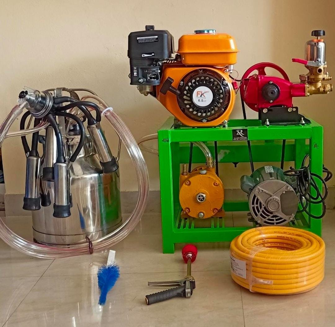 ALL IN ONE MODEL MILKING MACHINE