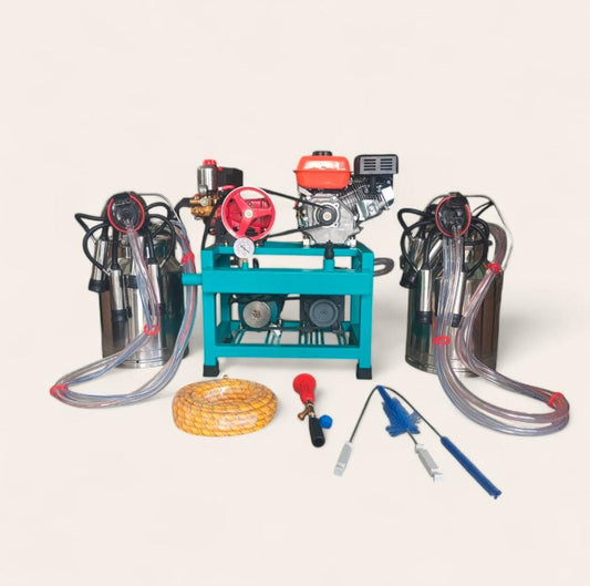 DOUBLE BUCKET MILKING MACHINE