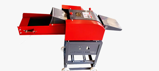 HIGH SPEED HEAVY DUTY BELT DRIVE CHAFF CUTTER