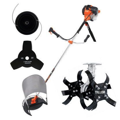 All in One Brush Cutter 52CC Petrol 2 Stroke Engine