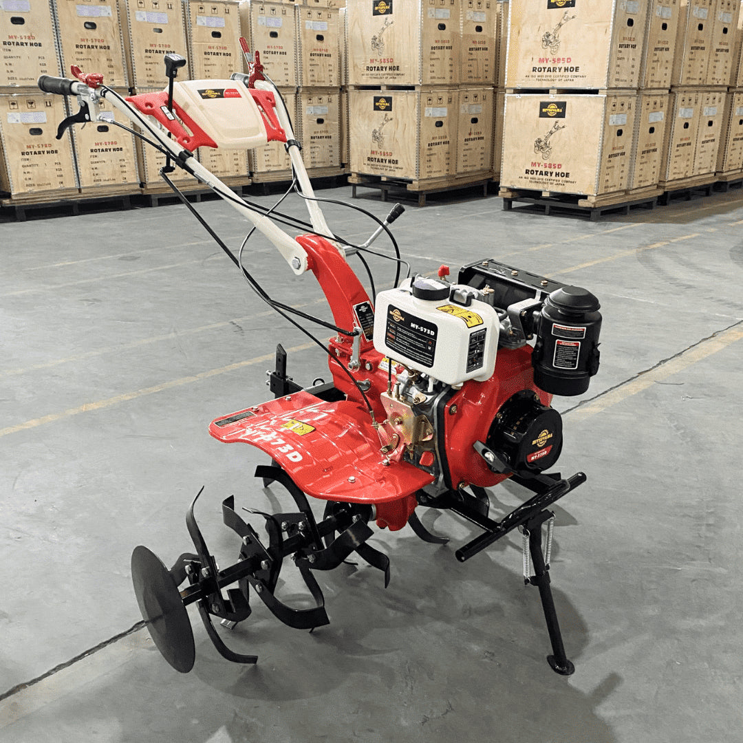 Powerful 7 HP Diesel Power Tiller 247CC with PTO Shaft DPT-7HP