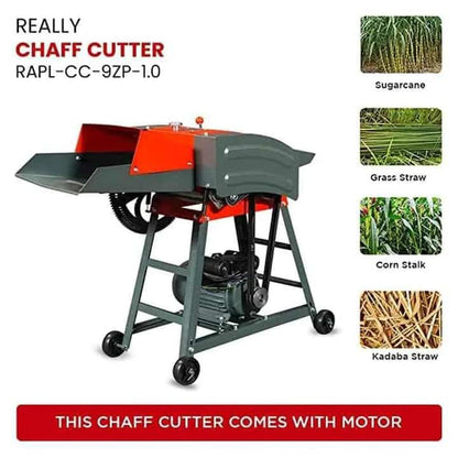 REALLY 3 HP Chaff Cutter With Motor RAPL-CC-9ZP-1.0-M